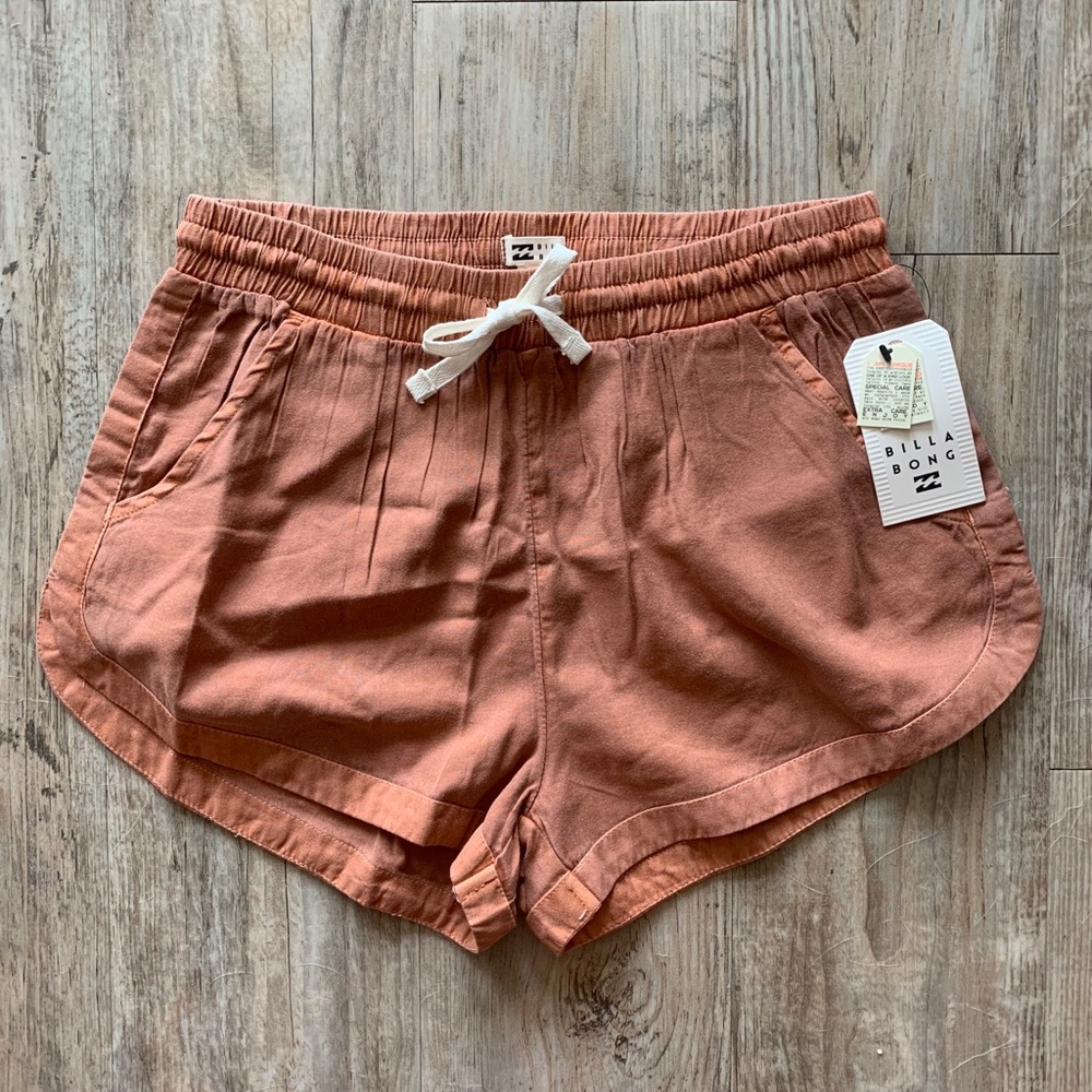 NWT Billabong Road Trippin Rusty Rose Shorts